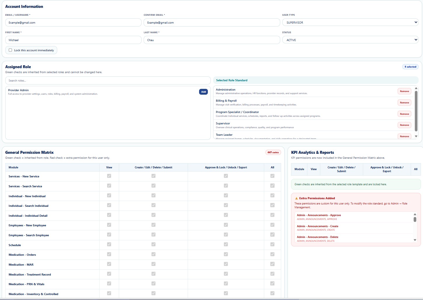 User Profile