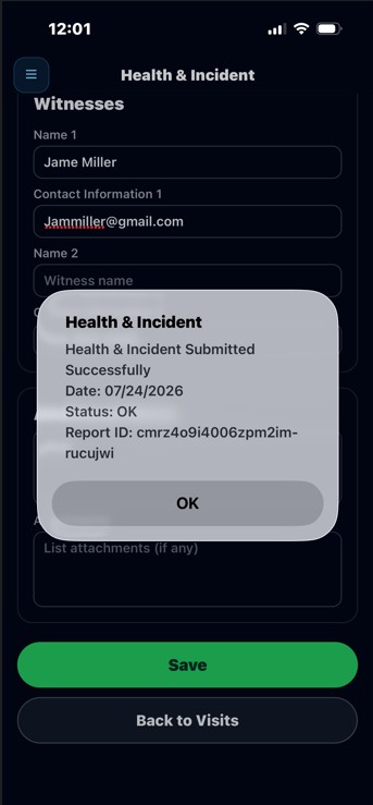 True Care System Health & Incident